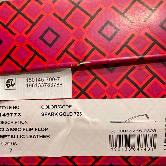 Tory Burch Classic Flip Flops - Picture 6 of 6